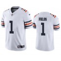 Chicago Bears #1 Justin Fields White Vapor Untouchable Limited Stitched Jersey