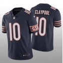Chicago Bears #10 Chase Claypool Navy Vapor Untouchable Limited Stitched Football Jersey