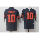Chicago Bears #10 Mitchell Trubisky Navy Blue Alternate Stitched Vapor Untouchable Limited Nike Jersey