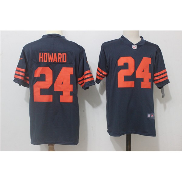 Chicago Bears #24 Jordan Howard Navy Blue Alternate Stitched Vapor Untouchable Limited Nike Jersey