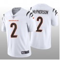 Cincinnati Bengals #2 Evan McPherson White Vapor Untouchable Limited Stitched Jersey