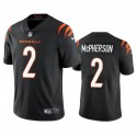 Cincinnati Bengals #2 Evan McPherson Black Vapor Untouchable Limited Stitched Jersey