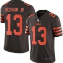 Cleveland Browns #13 Odell Beckham Jr. Brown Color Rush Limited Stitched Jersey