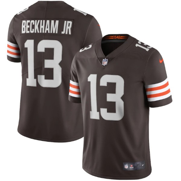 Cleveland Browns #13 Odell Beckham Jr. New Brown Vapor Untouchable Limited Stitched Jersey
