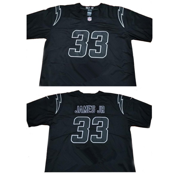Chargers Black Active Players Custom Limited Stitched Jersey