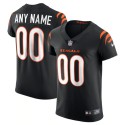 Cincinnati Bengals Customized Name Black Vapor Untouchable Limited Stitched Jersey