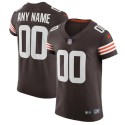Cleveland Browns Customized Brown Vapor Stitched Football Jersey