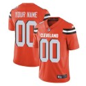 Cleveland Browns Customized Orange Team Color Vapor Untouchable Limited Stitched NFL Jersey