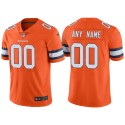 Denver Broncos Customized Orange Team Color Vapor Untouchable Limited Stitched NFL Jersey