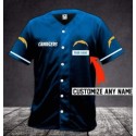 Los Angeles Chargers Customized Blue Stitched Limited NFL Jersey