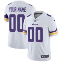 Minnesota Vikings Customized White Vapor Untouchable NFL Stitched Limited Jersey