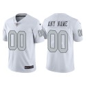 Oakland Raiders Customized White Rush Color Limited Stitched NFL Jersey