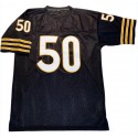 Raiders Custom Black Throwback Stitched Jersey