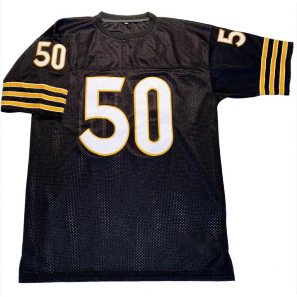 Raiders Custom Black Throwback Stitched Jersey