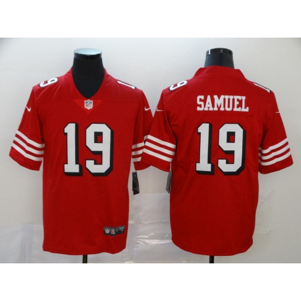 San Francisco 49ers Red Custom NFL Stitched Jersey