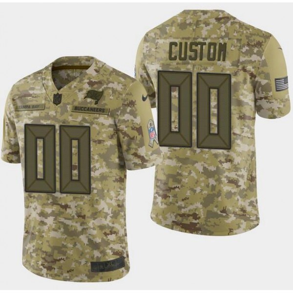 Tampa Bay Buccaneers Customized Camo Salute To Service Limited Stitched NFL Jersey