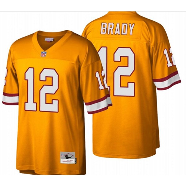 Tampa Bay Buccaneers Orange Custom Stitched Jersey