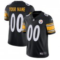 Pittsburgh Steelers Customized Black Vapor Untouchable Limited Stitched Football Jersey