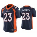 Denver Broncos #23 Michael Ojemudia Navy Vapor Untouchable Limited Stitched Jersey