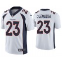 Denver Broncos #23 Michael Ojemudia White Vapor Untouchable Limited Stitched Jersey