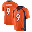 Denver Broncos #9 Jeff Driskel Orange Vapor Untouchable Limited Stitched Jersey