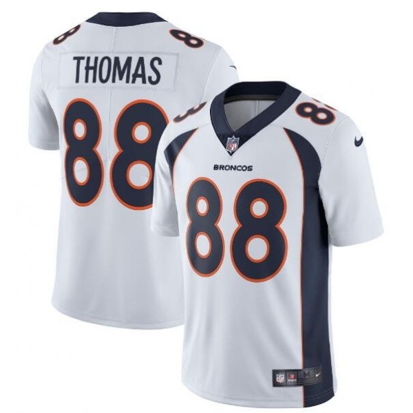 Denver Broncos #88 Demaryius Thomas White Vapor Untouchable Limited Stitched Jersey