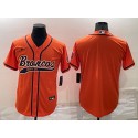 Denver Broncos Blank Orange Stitched Jersey