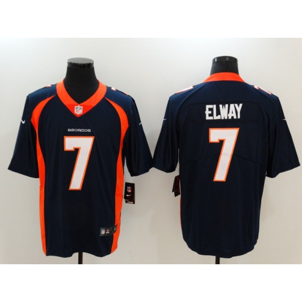 Denver Broncos #7 John Elway Navy Vapor Untouchable Player Limited Jersey