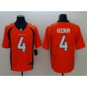 Denver Broncos #4 Case Keenum Orange Vapor Untouchable Limited Stitched Jersey
