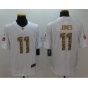 Falcons #11 Julio Jones White Stitched Limited Salute To Service Nike Jersey