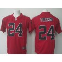 Falcons #24 Devonta Freeman Red Limited Rush Stitched Nike Jersey