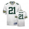Green Bay Packers #21 Charles Woodson White Stitched Nike Jersey