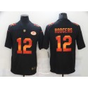 Green Bay Packers #12 Aaron Rodgers 2020 Black Fashion Limited Stitched Jersey