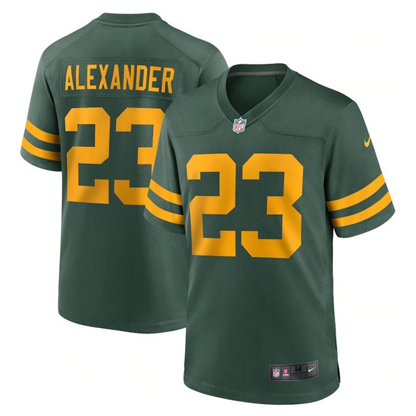 Green Bay Packers #23 Jaire Alexander Green Stitched Jersey