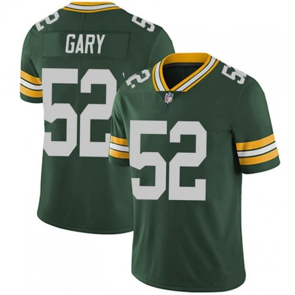 Green Bay Packers #52 Rashan Gary Green Stitched Jersey
