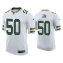 Green Bay Packers #50 Zach Tom White Stitched Football Jersey
