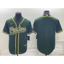 Green Bay Packers Blank Green Stitched Jersey