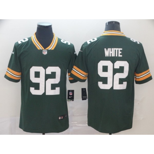 Green Bay Packers #92 Reggie Green Vapor Untouchable Limited Stitched Jersey