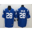 Indianapolis Colts #28 Jonathan Taylor Blue Stitched Jersey