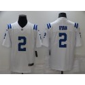 Indianapolis Colts #2 Matt Ryan White Vapor Untouchable Limited Stitched Jersey