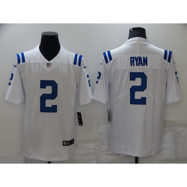 Indianapolis Colts #2 Matt Ryan White Vapor Untouchable Limited Stitched Jersey