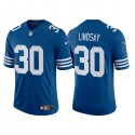 Indianapolis Colts #30 Phillip Lindsay New Blue Stitched Football Jersey