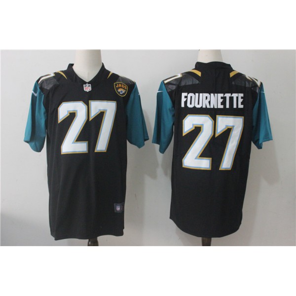 Jacksonville Jaguars #27 Leonard Fournette Black Alternate Stitched Vapor Untouchable Limited Nike Jersey