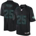 Jets #25 Calvin Pryor Black Stitched Impact Limited Nike Jersey