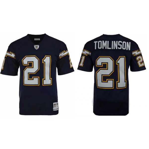 Los Angeles Chargers #21 Tomlinson Stitched Jersey