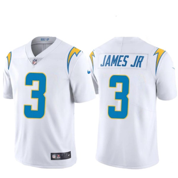 Los Angeles Chargers #3 Derwin James Jr. White Vapor Untouchable Limited Stitched Jersey