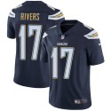 Los Angeles Chargers #17 Philip Rivers Navy Vapor Untouchable Limited Stitched Jersey