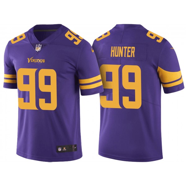 Minnesota Vikings #99 Danielle Hunter Purple Color Rush Limited Stitched Jersey