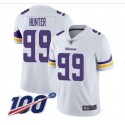 Minnesota Vikings #99 Danielle Hunter White 2019 100th Season Vapor Untouchable Limited Stitched Jersey