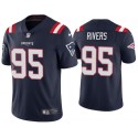 New England Patriots #95 Derek Rivers 2020 Navy Vapor Untouchable Limited Stitched Jersey